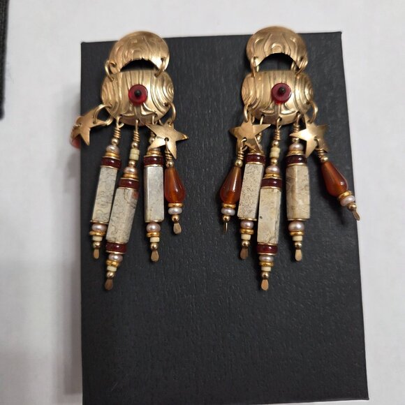 Vintage Tabra gold filled earings - Picture 1 of 2